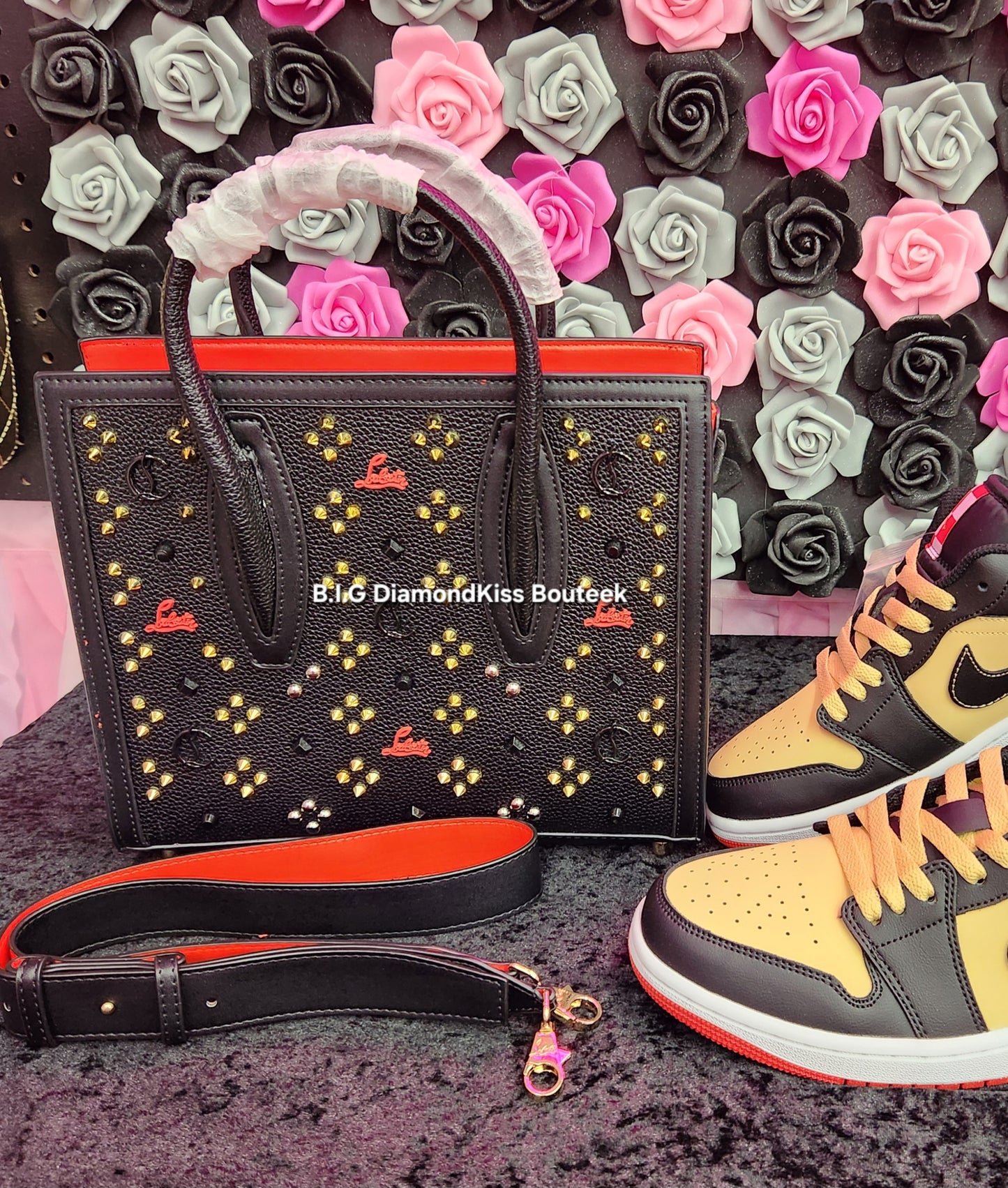 Christian L Spiked Bag