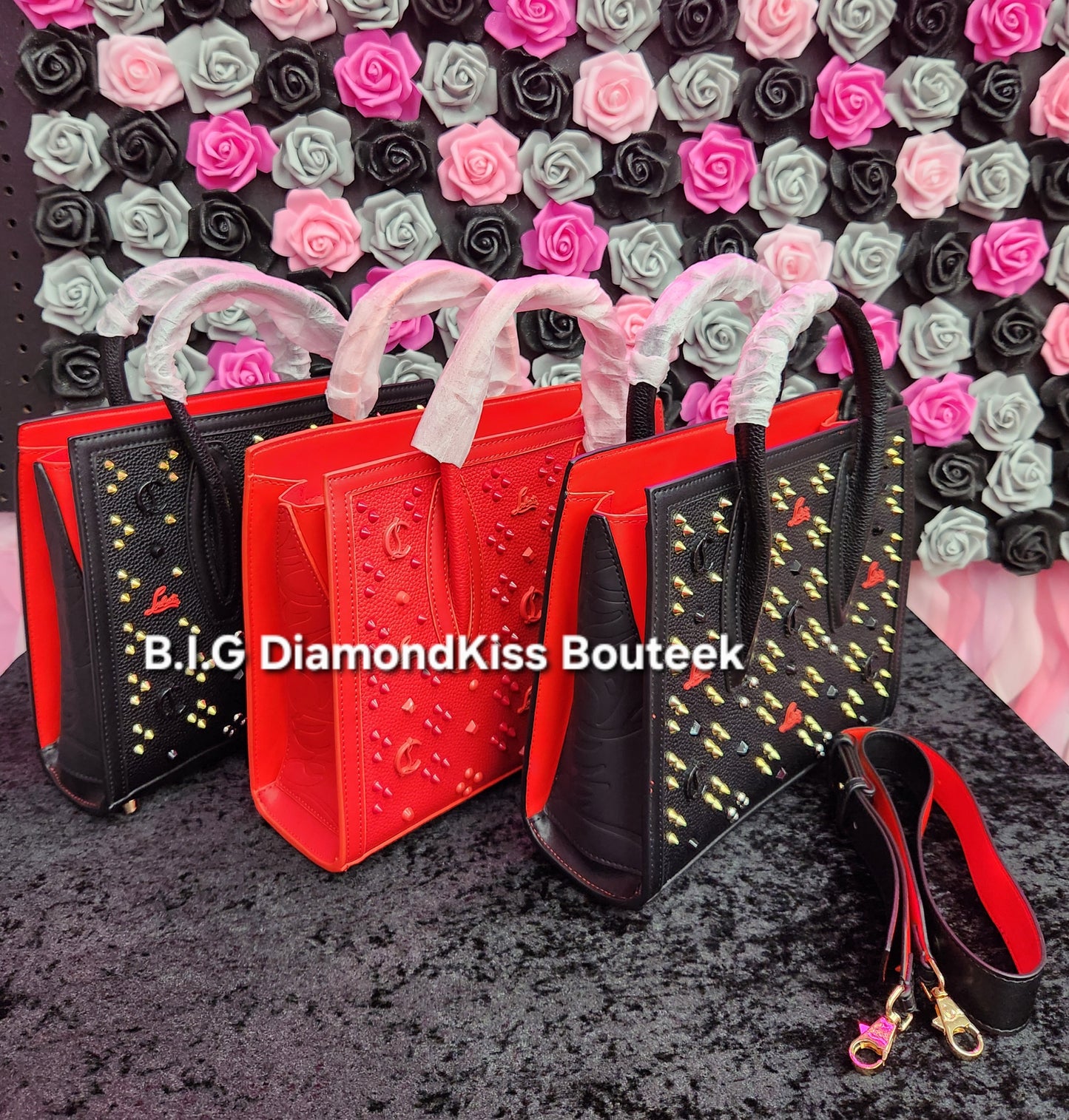 Christian L Spiked Bag