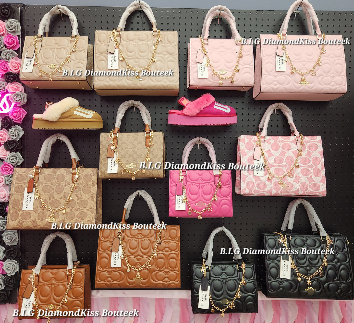 Embossed Large Maggie