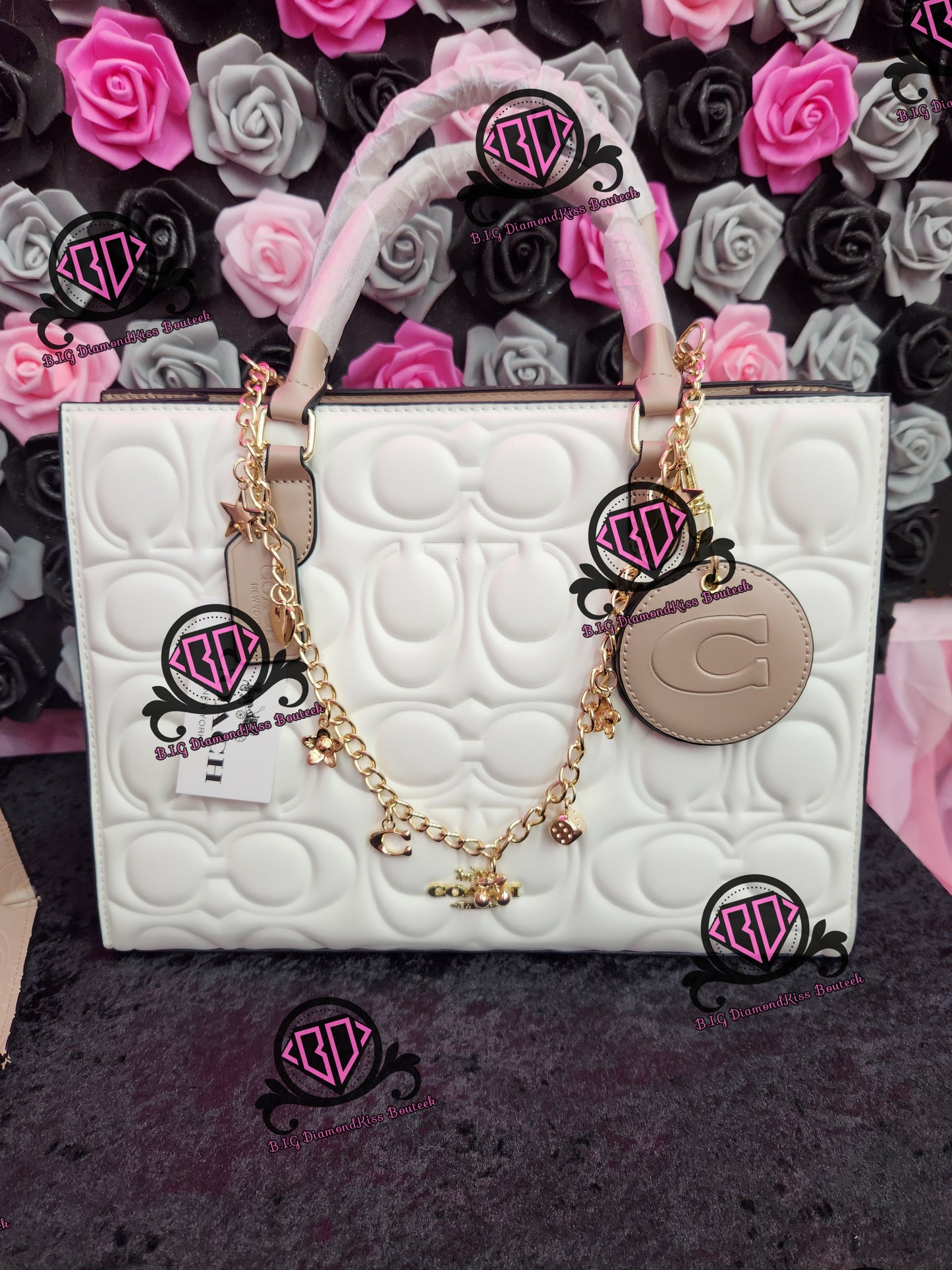 Embossed Large Maggie