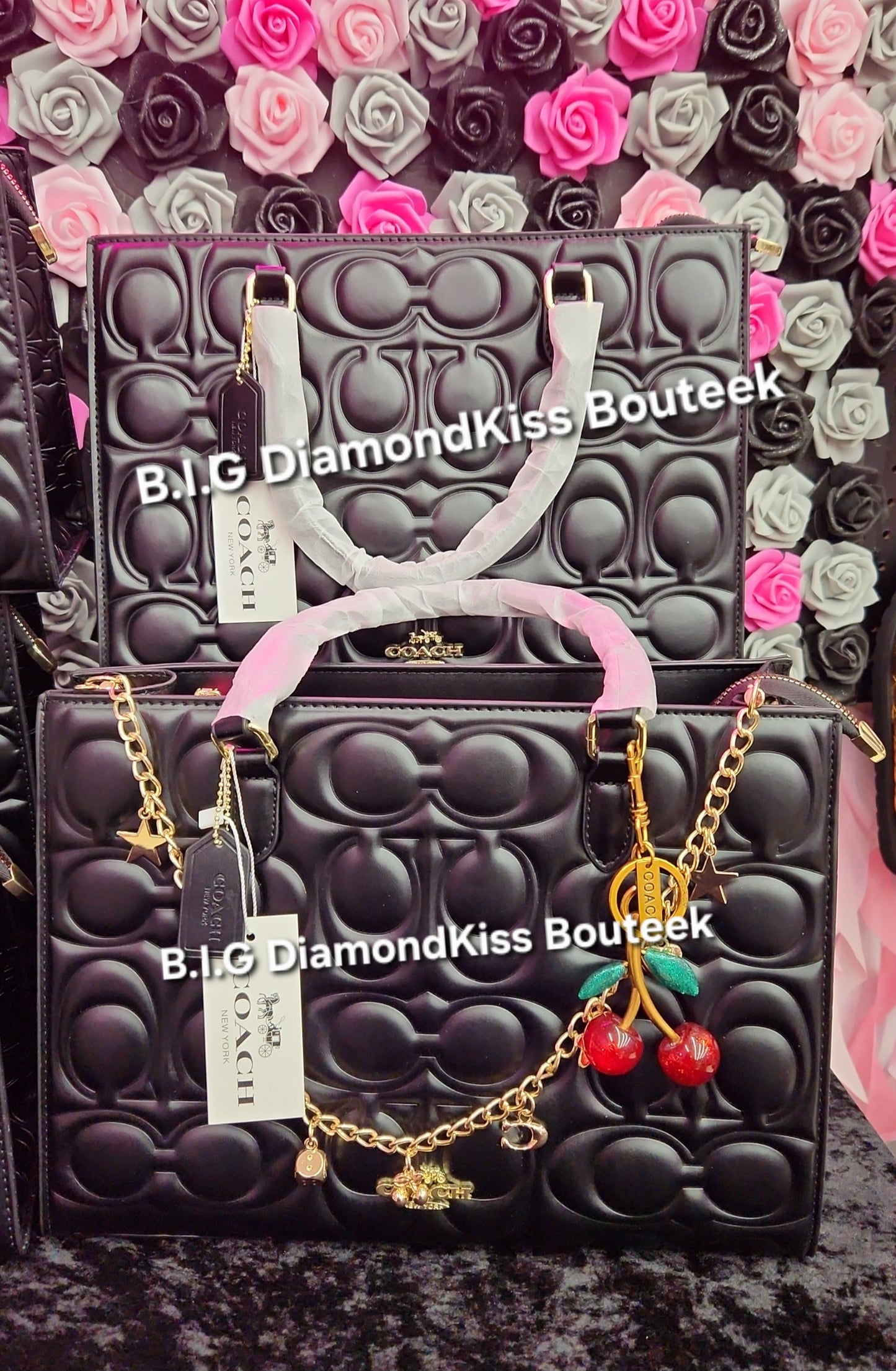 Embossed Large Maggie